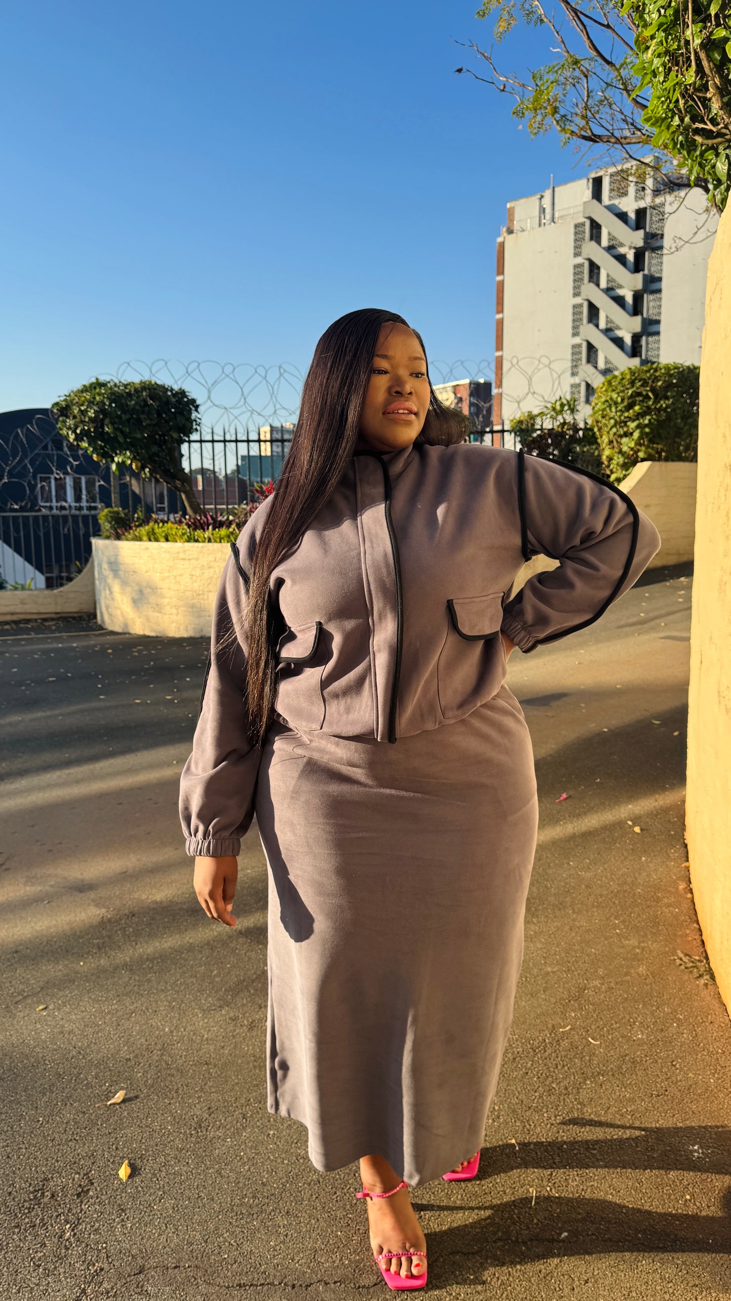 Winter skirt set
