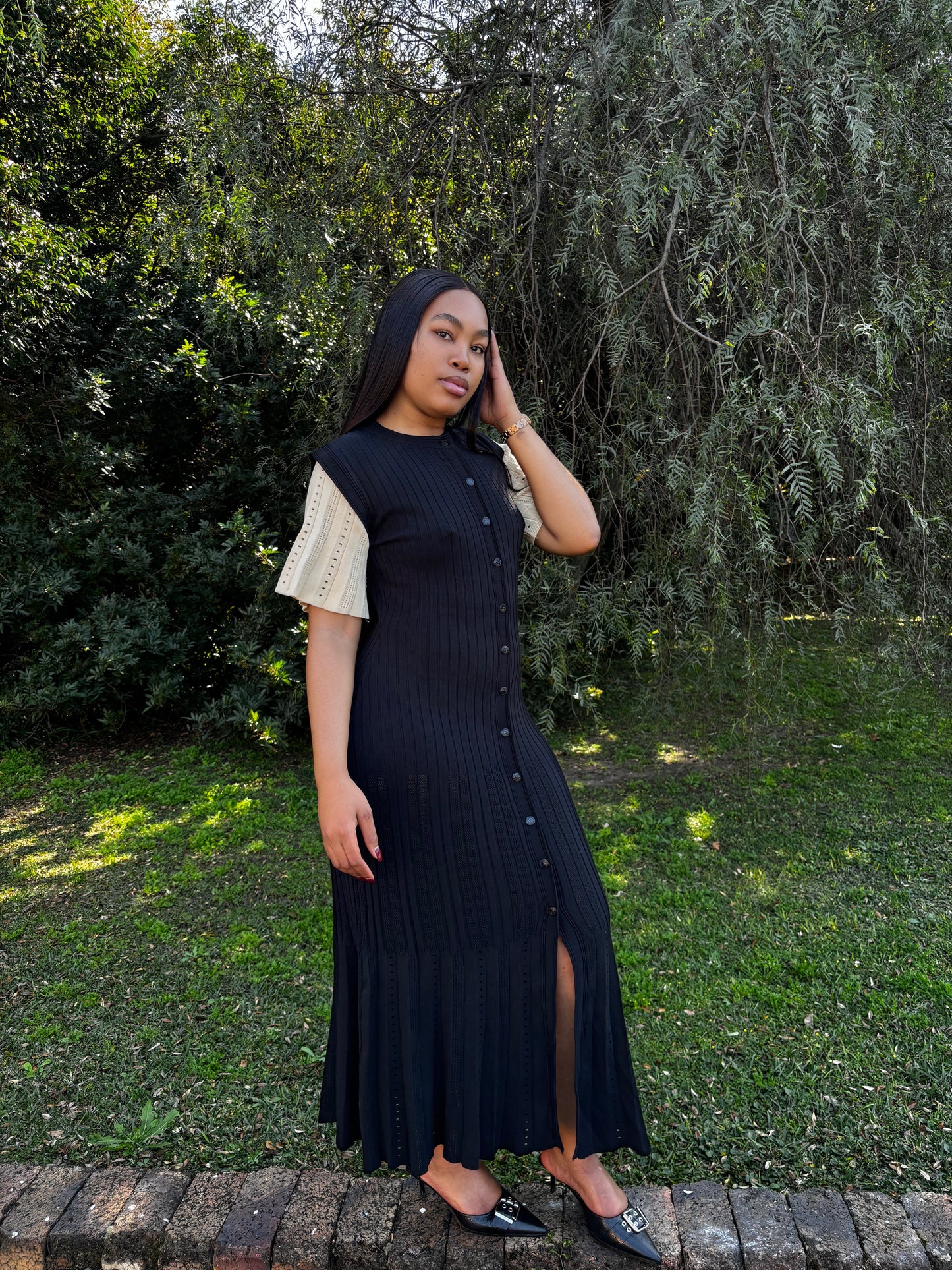 Knitted dress