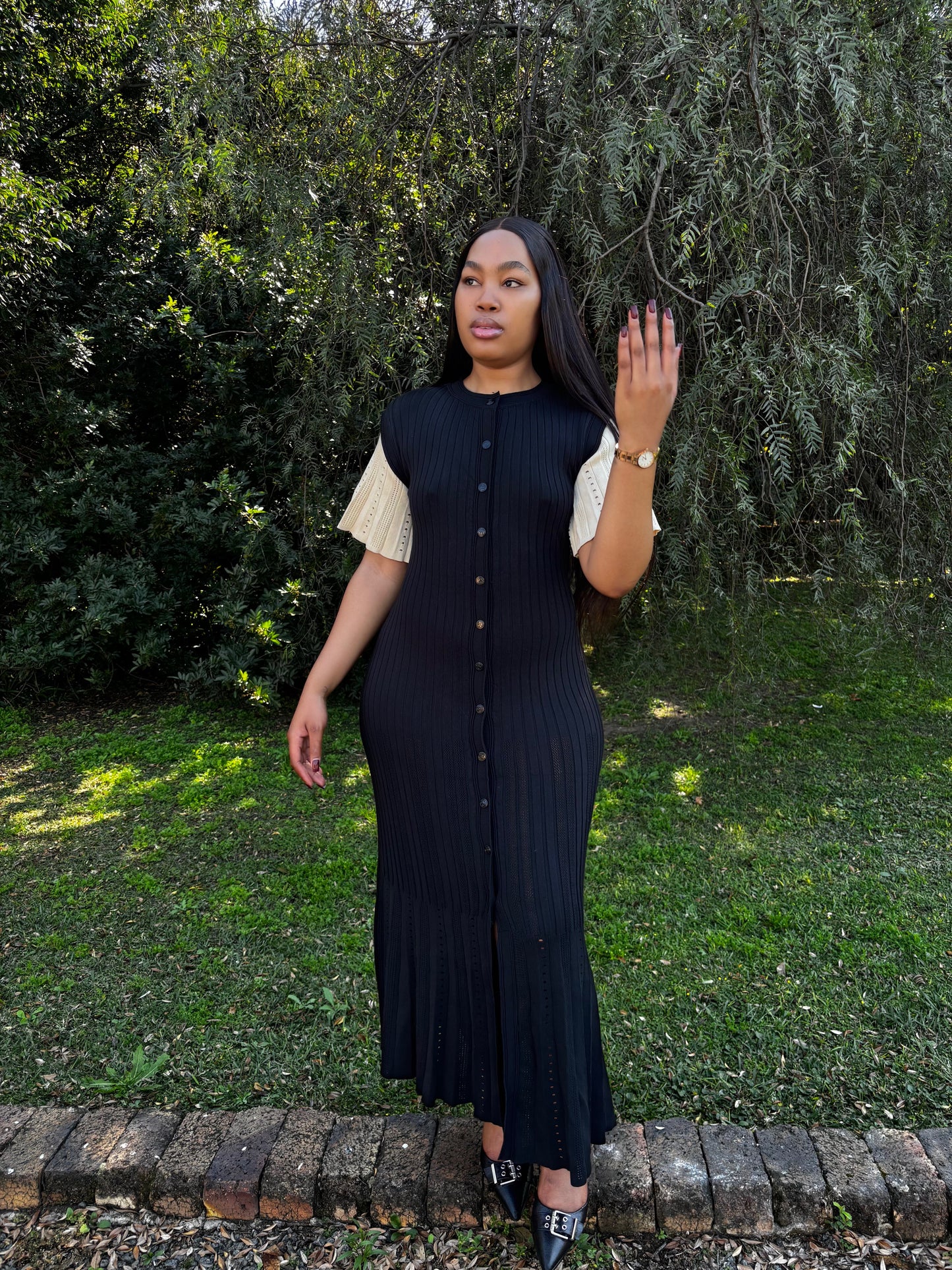 Knitted dress
