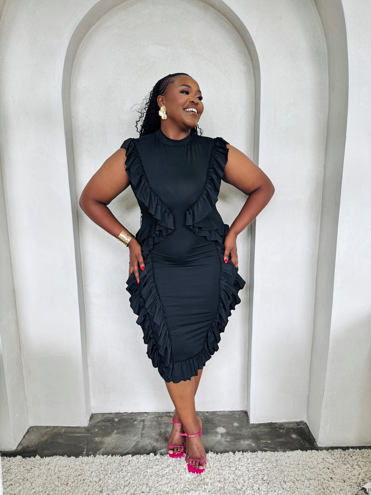 Ruffle dress