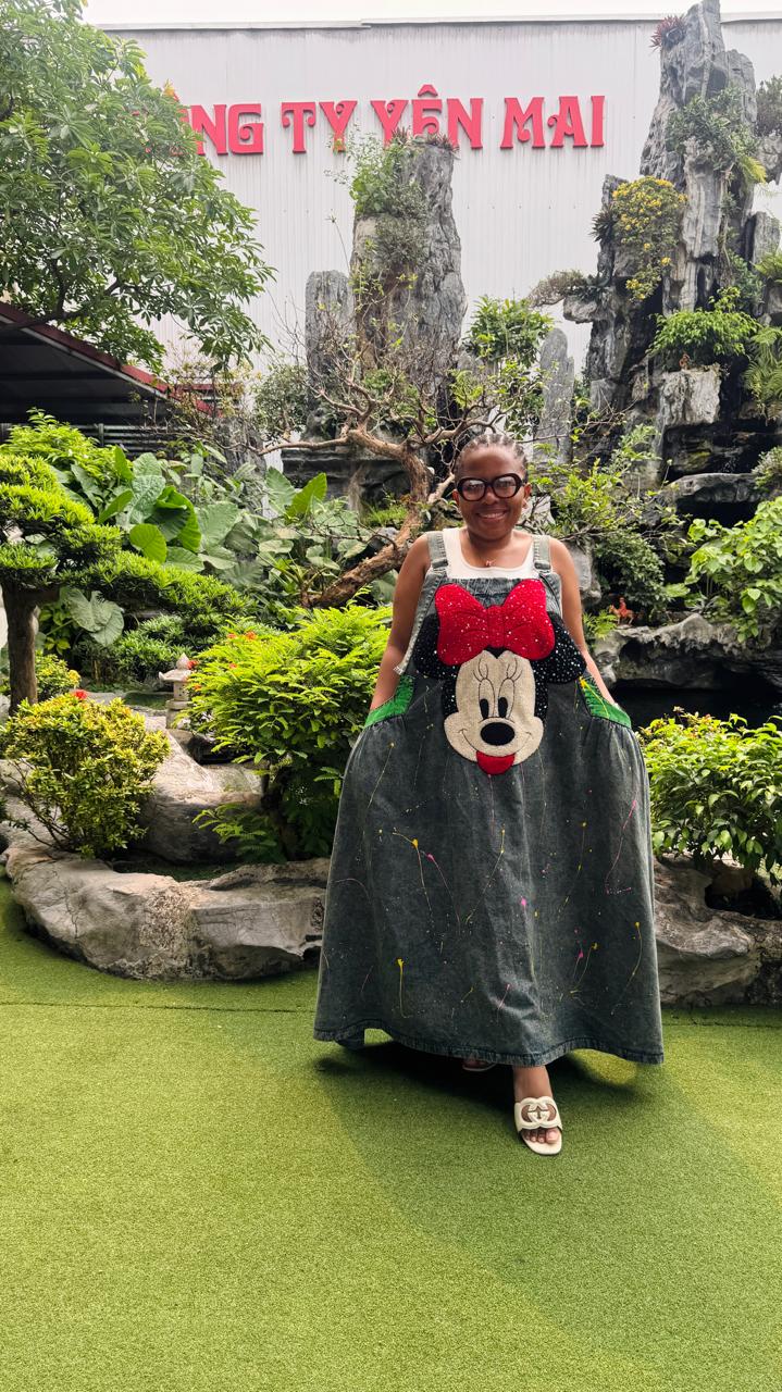 Mickey Mouse denim dress