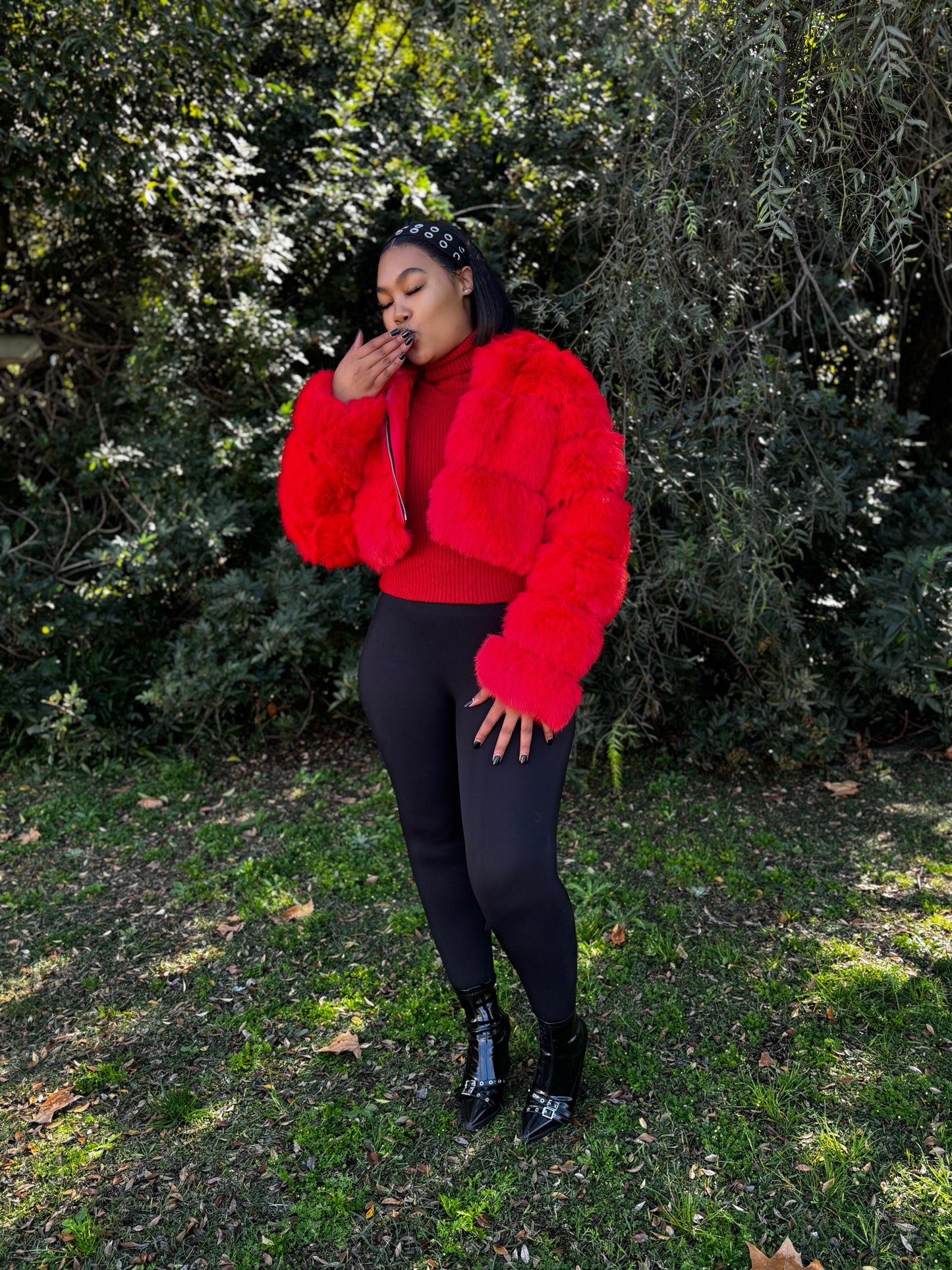 Fur coat