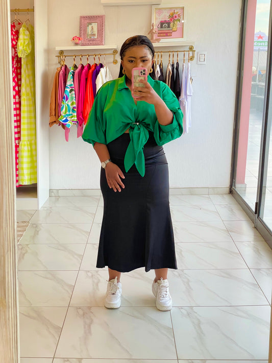 Silk skirt
