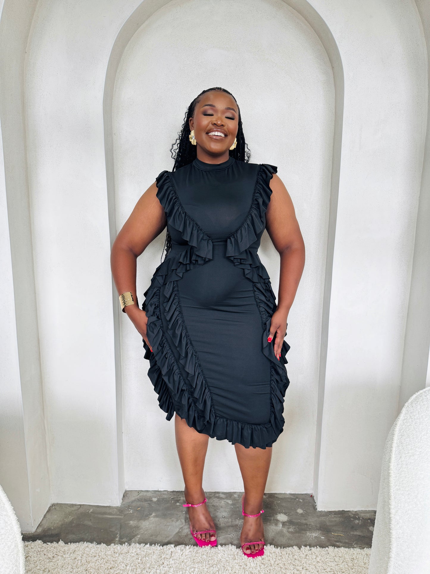 Ruffle dress