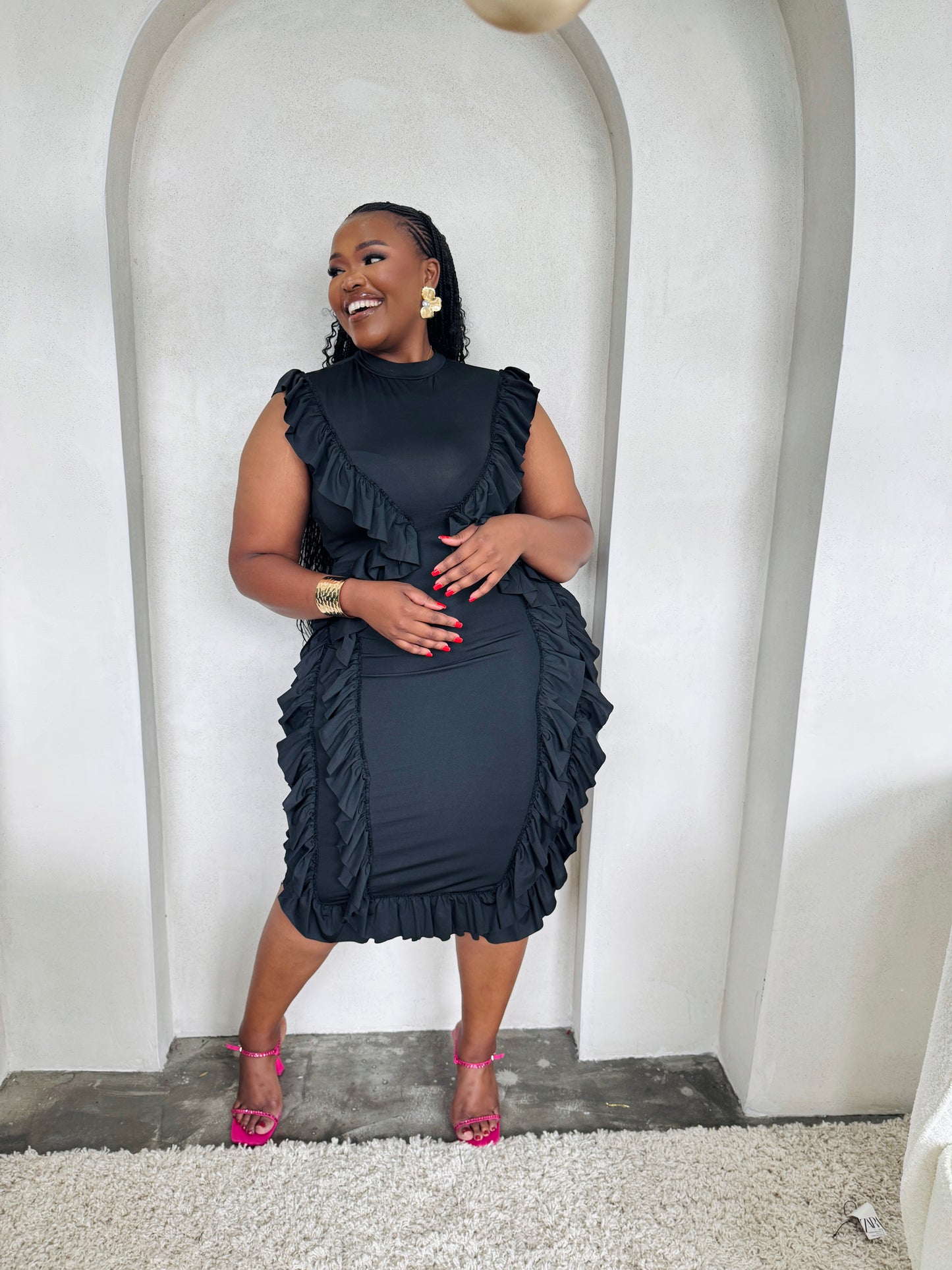 Ruffle dress