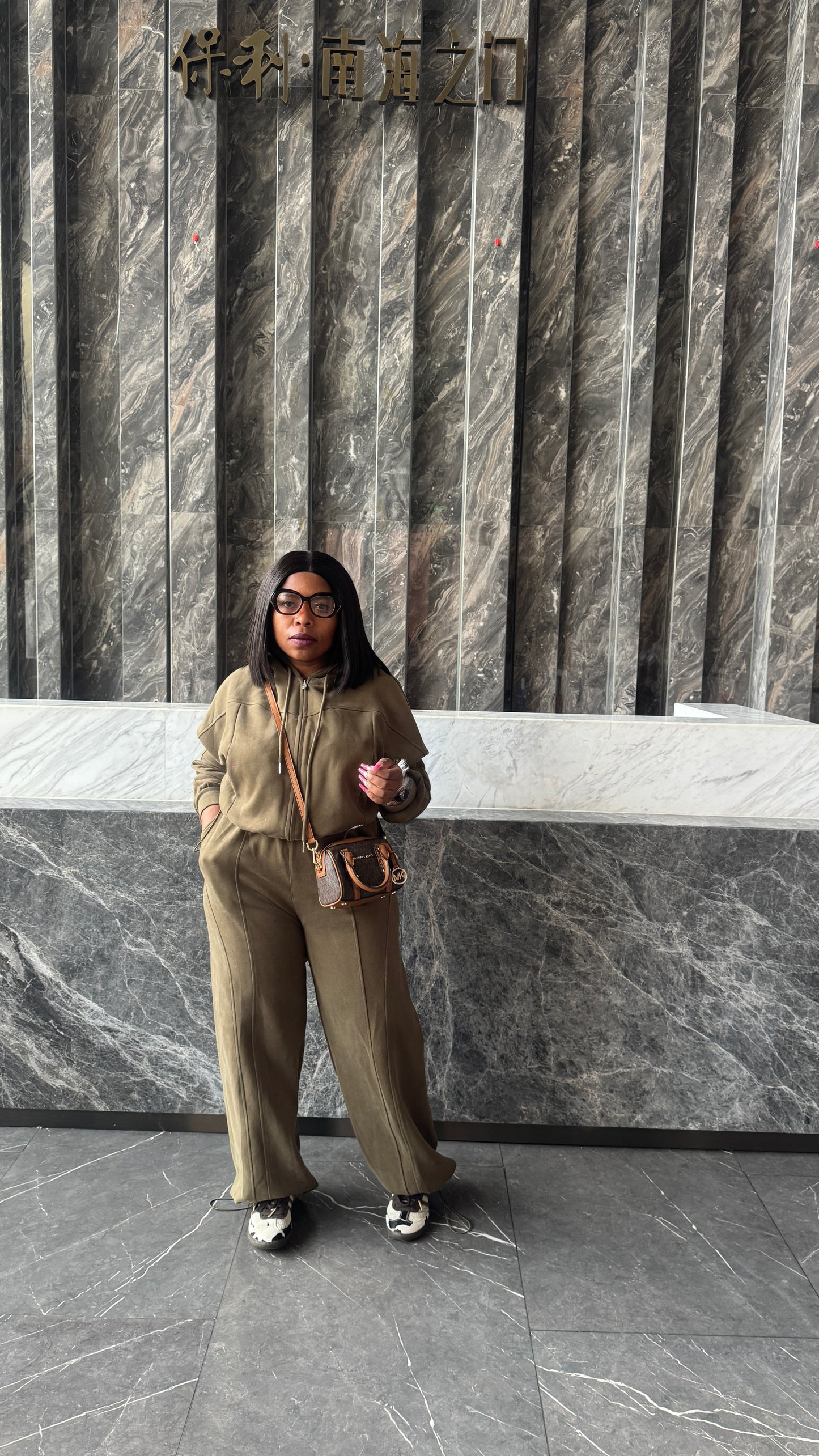 Thick warm tracksuit