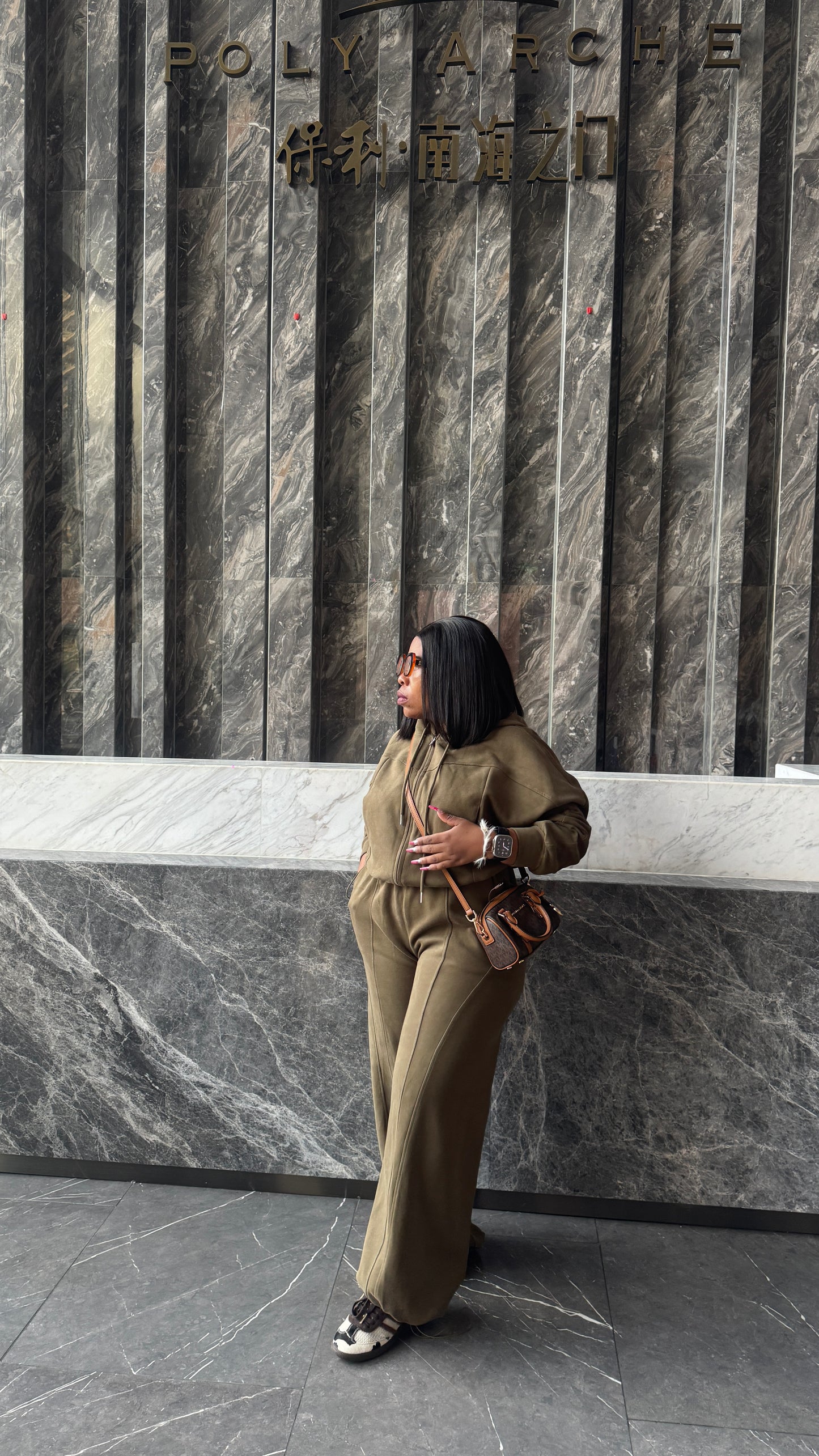 Thick warm tracksuit