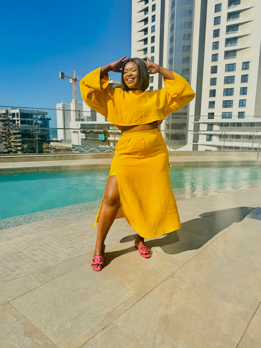 Yellow Summer Attire